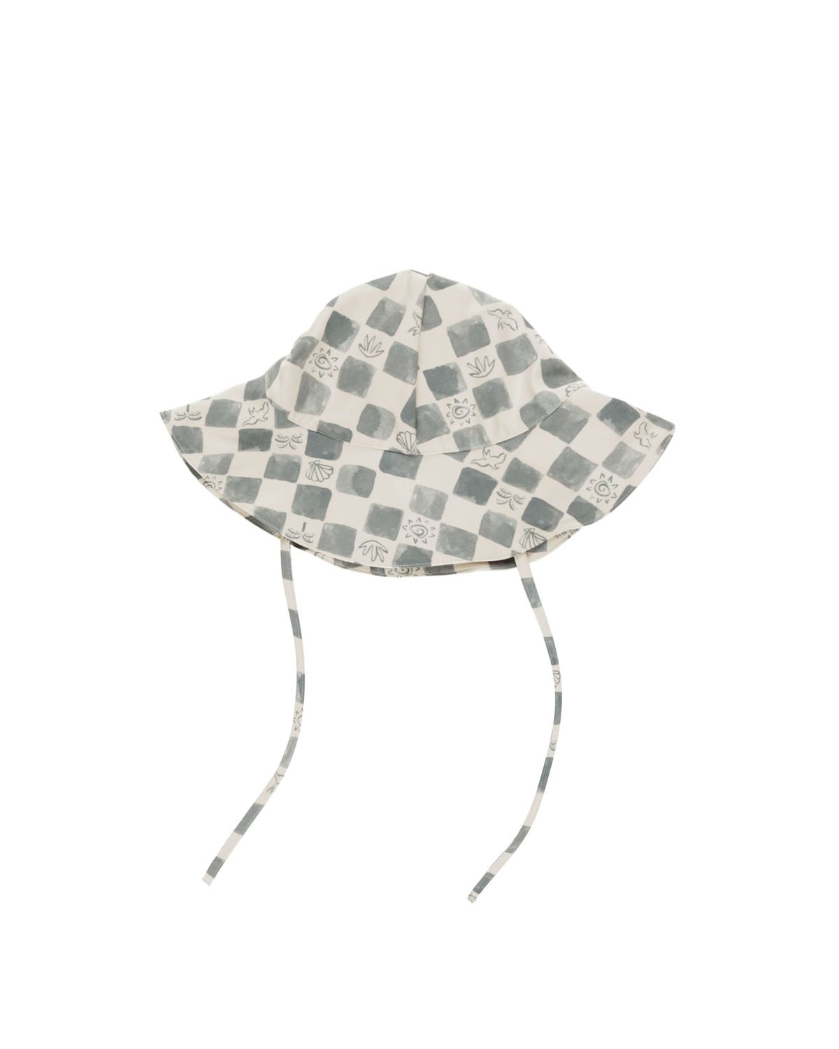 Coastal Checker Swim Hat