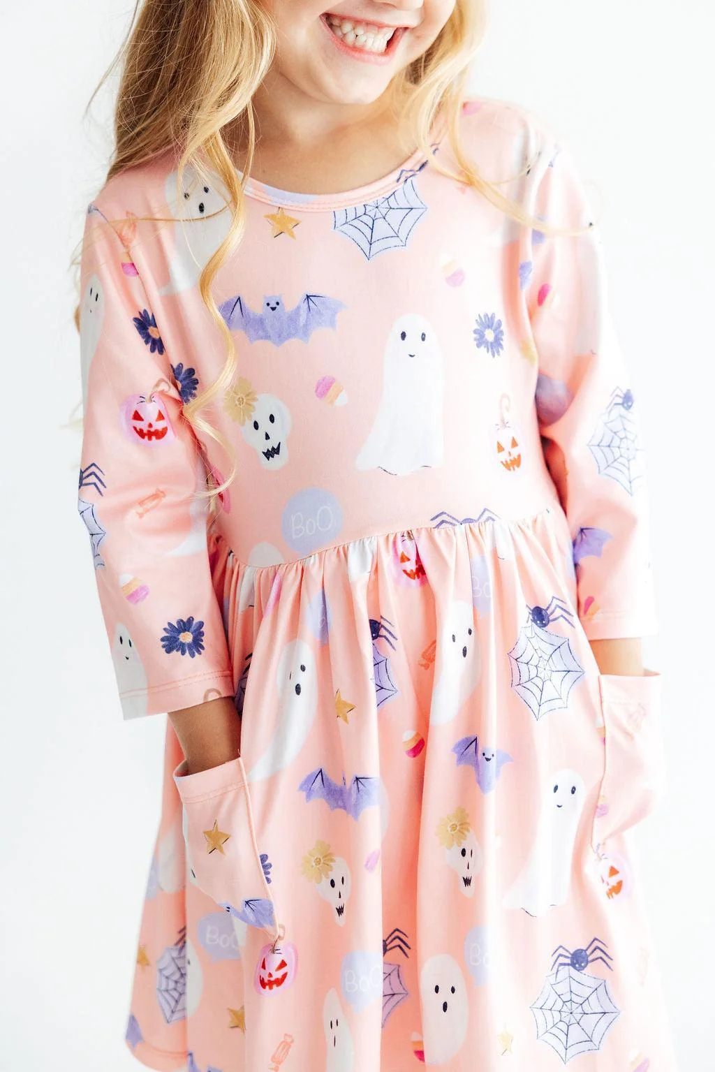 Spooky Sweetheart Pocket Twirl Dress