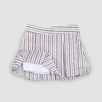 Striped Seersucker Skort