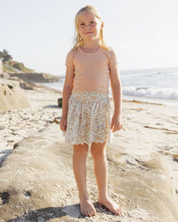 Bloom Smocked Mini Skirt