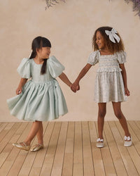 Sky Floral Olivia Dress