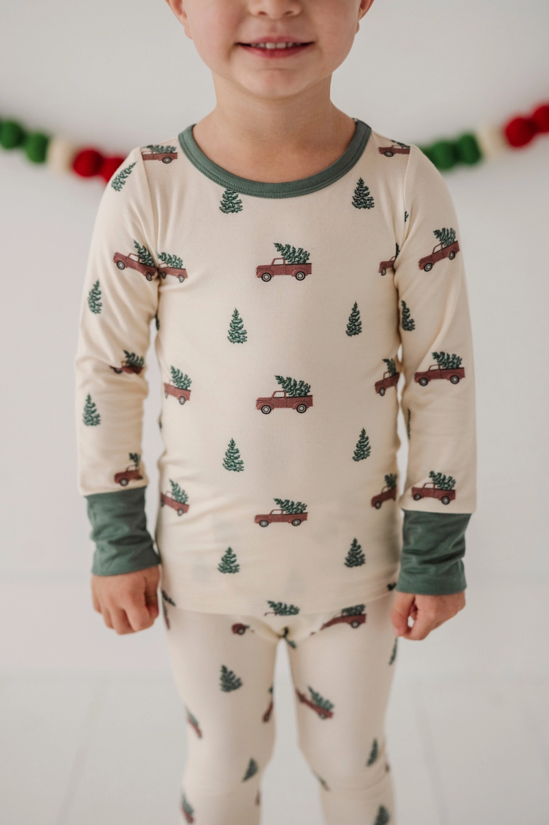 Christmas Truck Pajama Set