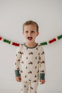 Christmas Truck Pajama Set