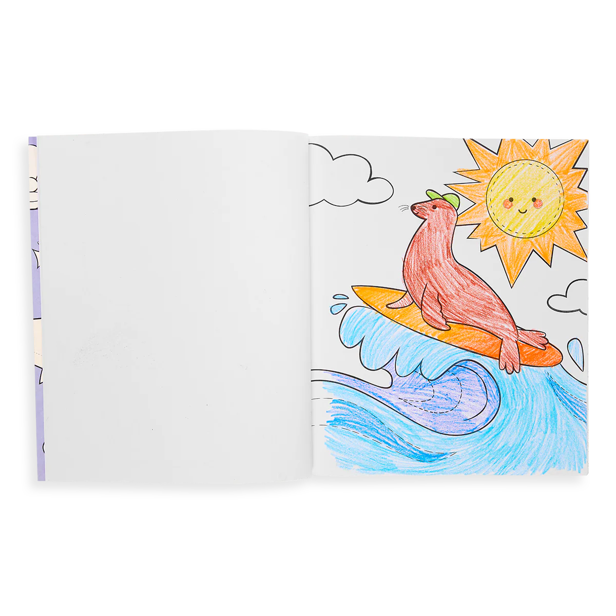 Outrageous Ocean Color-in Book