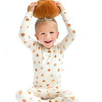Pumpkins Bamboo Two-Piece Set