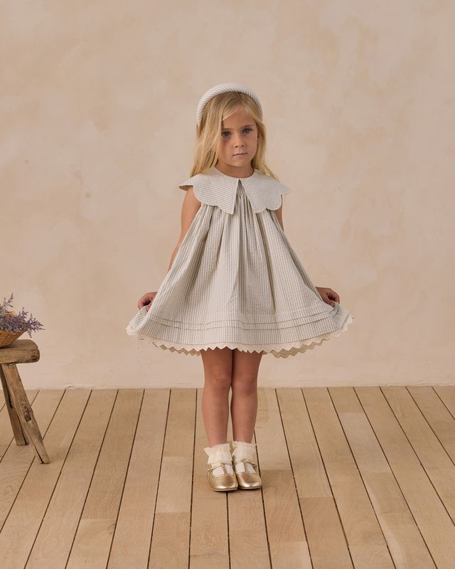 Sky Stripe Florence Dress