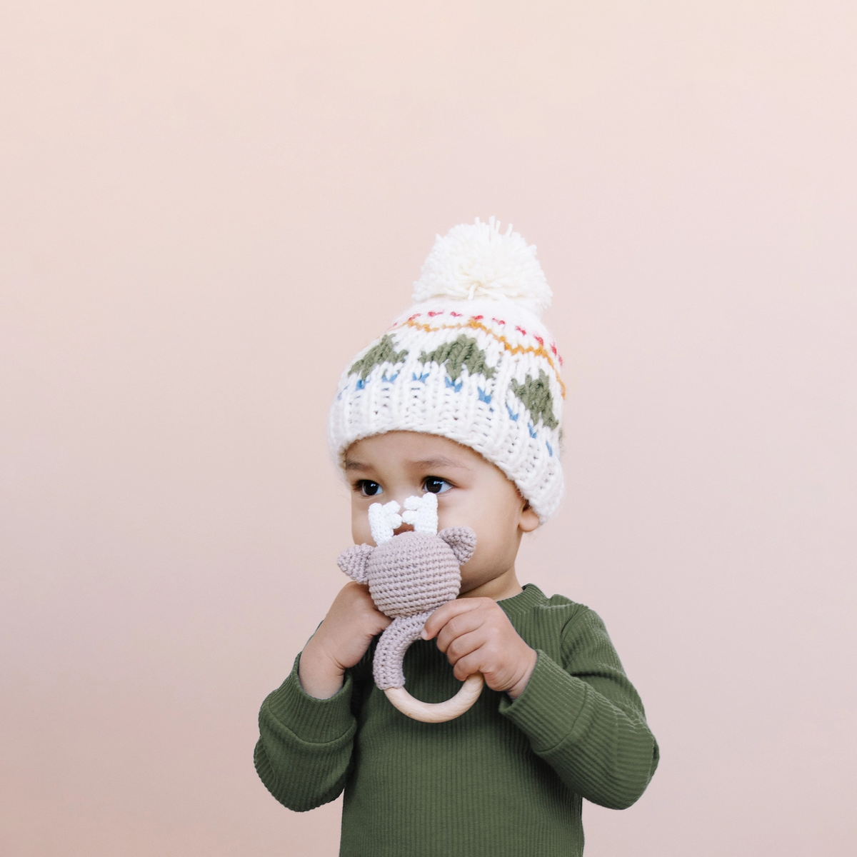 Reindeer Crochet Teether