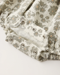 Green Floral Eden Romper