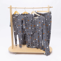 Halloween Boo Crew Small Ribbed Pajama Set