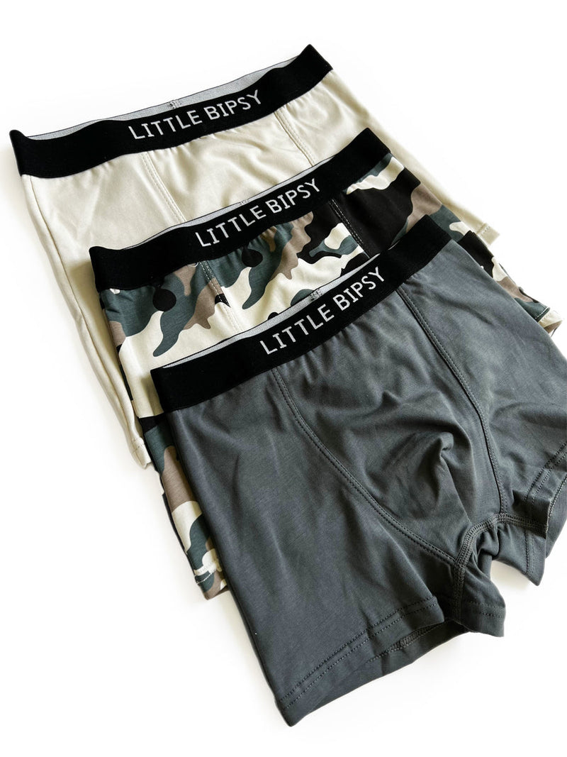Pewter Mix Boxer Brief 3-Pack