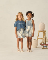 Navy Stripe Dani Romper