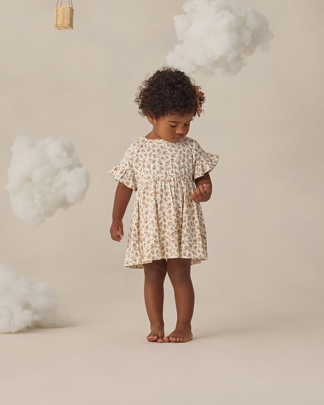 Wildflower Bamboo Babydoll Dress