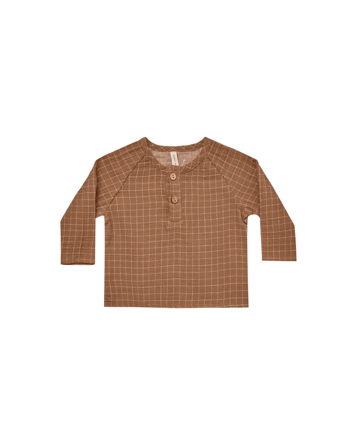 Cinnamon Grid Zion Shirt