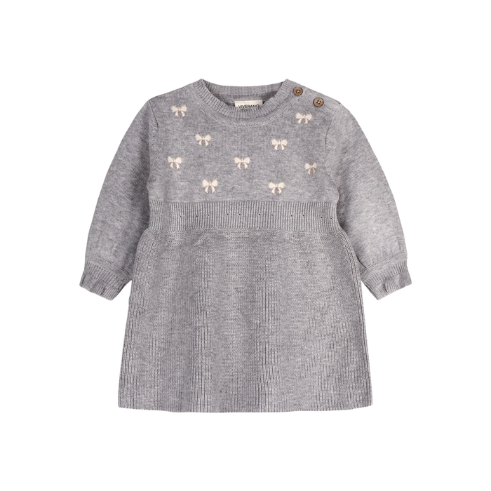 Emma Bow Knit Dress