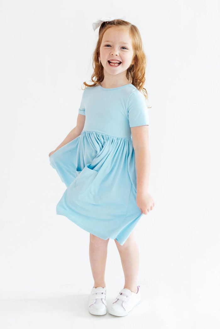 Bluebird Pocket Twirl Dress