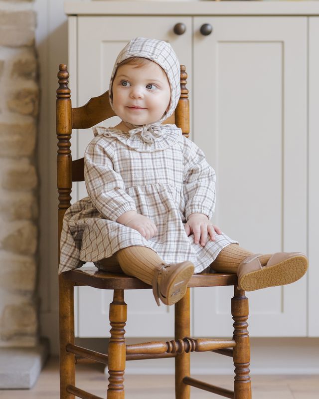 Blue Plaid Simone Dress