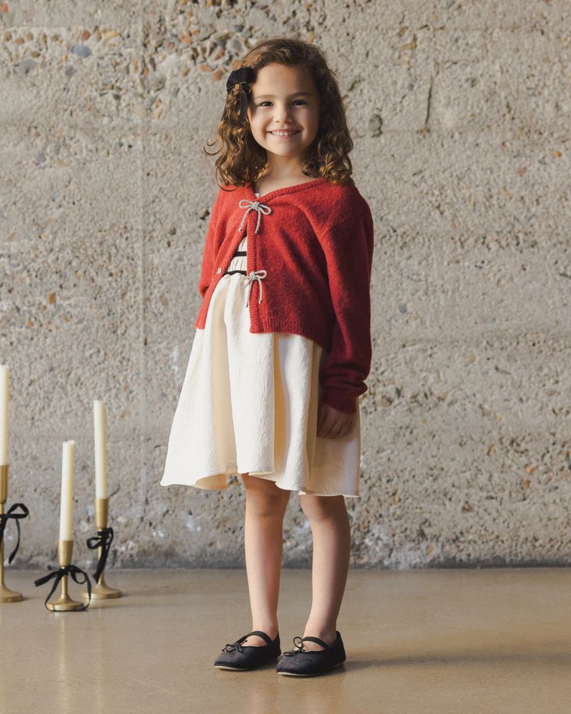 Ruby Bow Cardigan