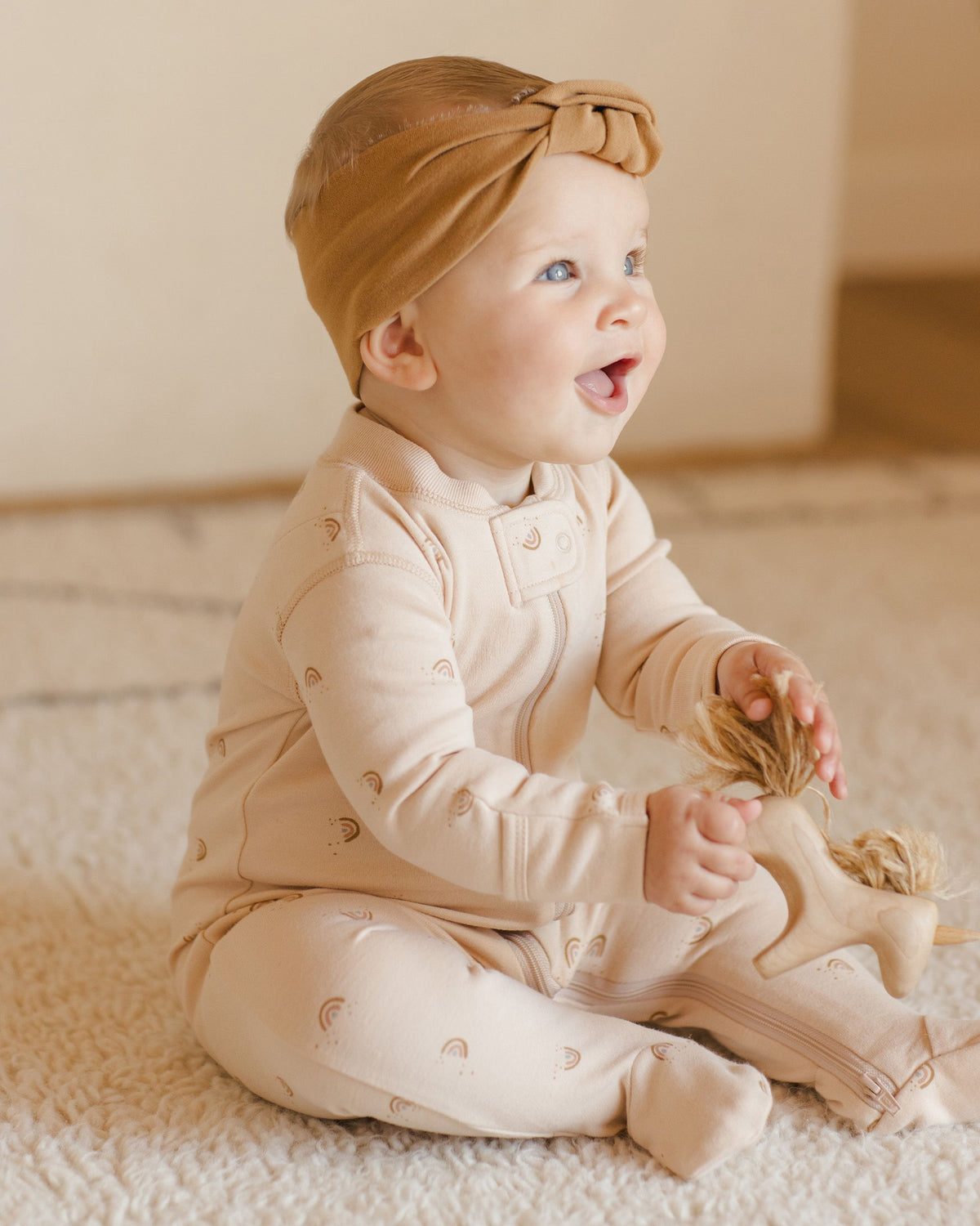 Golden Knotted Headband