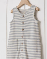 Sky Stripe Waffle Jumpsuit