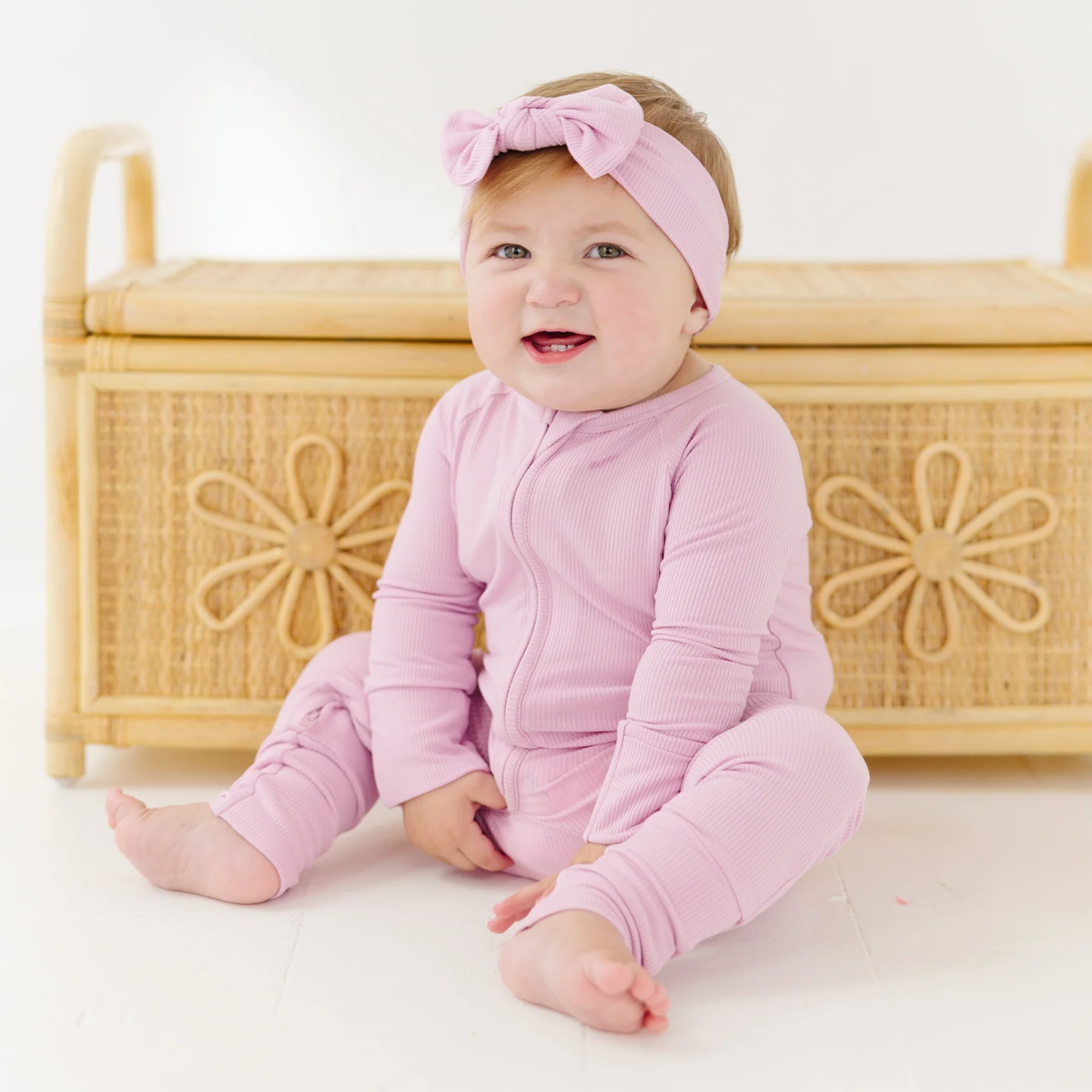 Lilac Mist Bamboo Bow