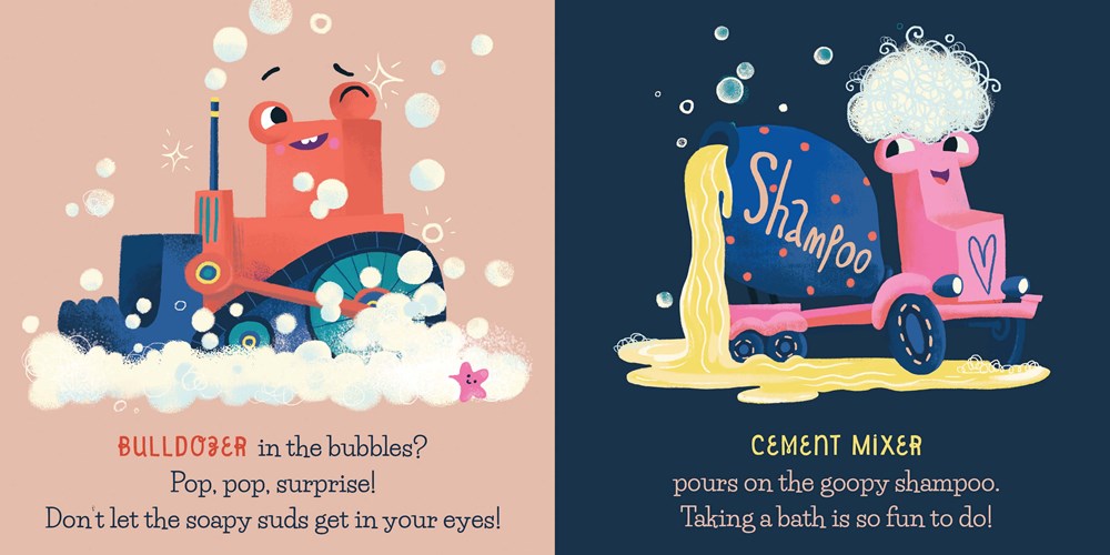 I Dig Bathtime Board Book