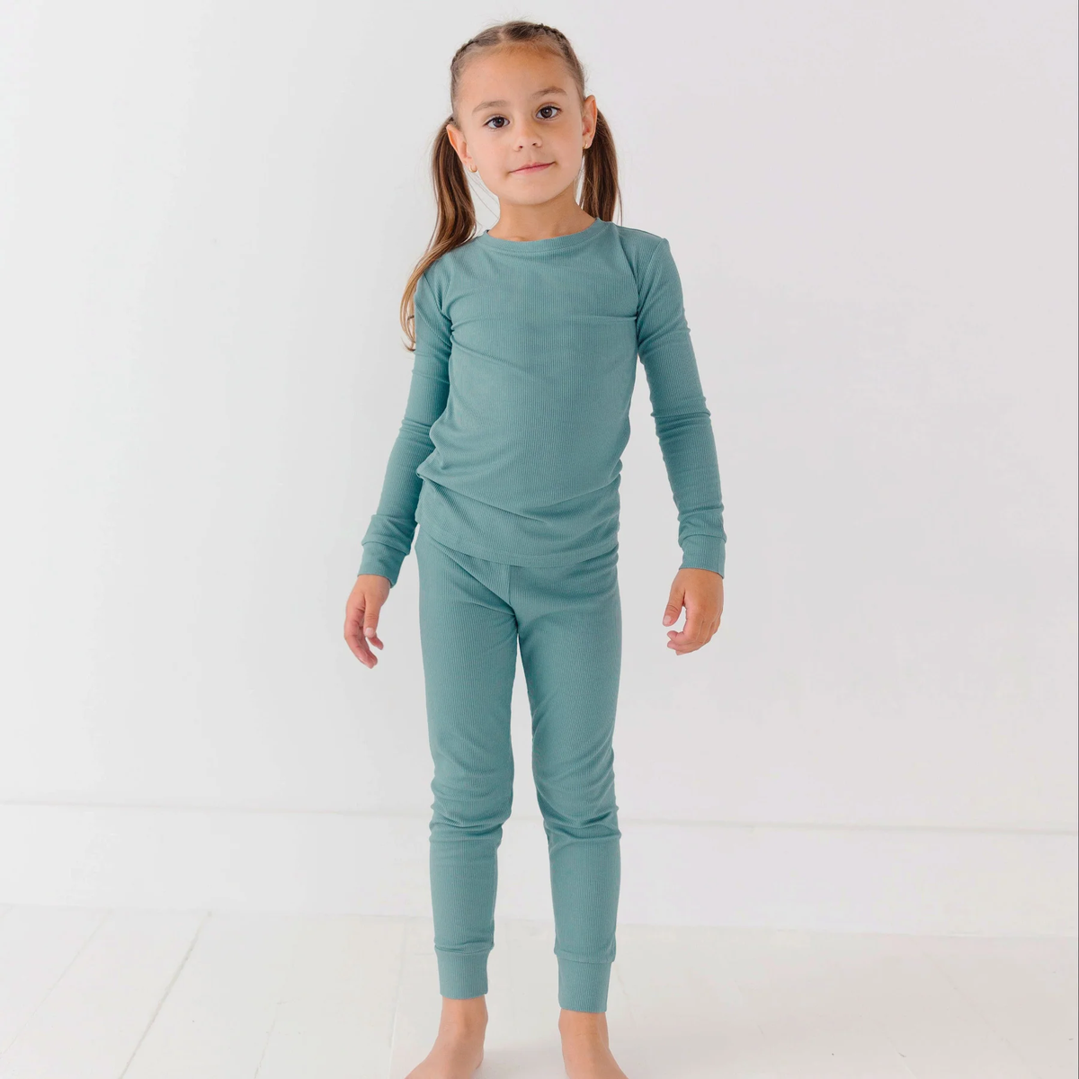 Glacier Blue Bamboo Pajama Set