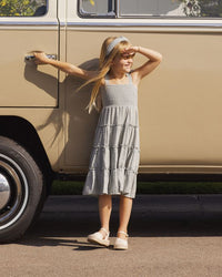 Green Gingham Taylor Dress