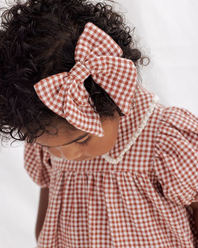 Red Gingham Coraline Dress