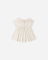 Flower Field Ruffle Collar Dress