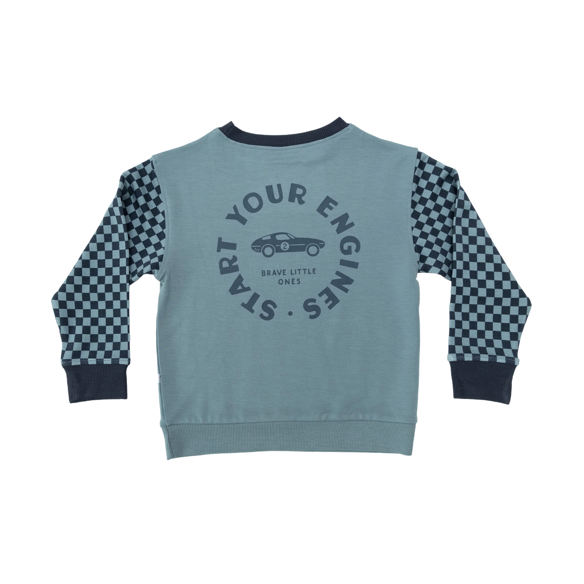 Start Your Engines Bamboo Terry Pullover