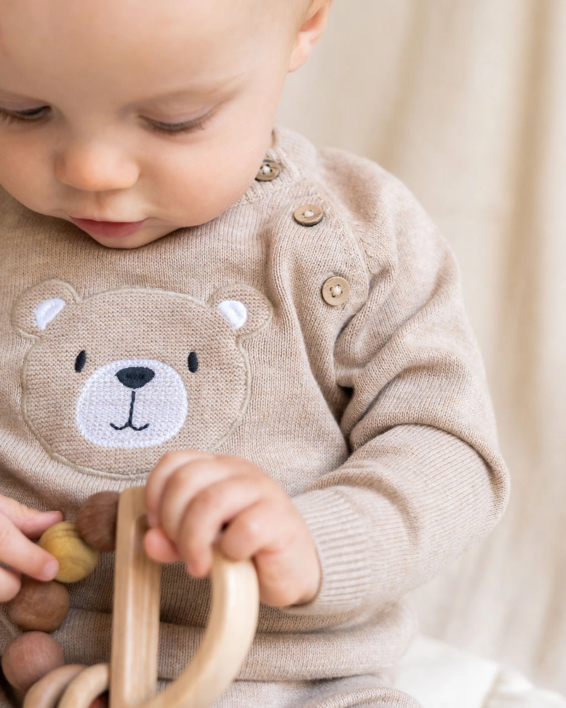 Teddy Bear Knitted Sweater