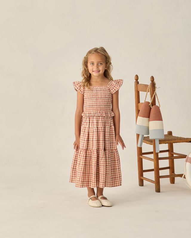 Poppy Gingham Zayla Top