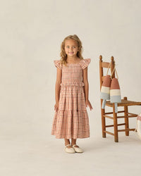 Poppy Gingham Zayla Top