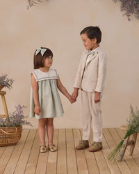 Eucalyptus Check Daisy Dress