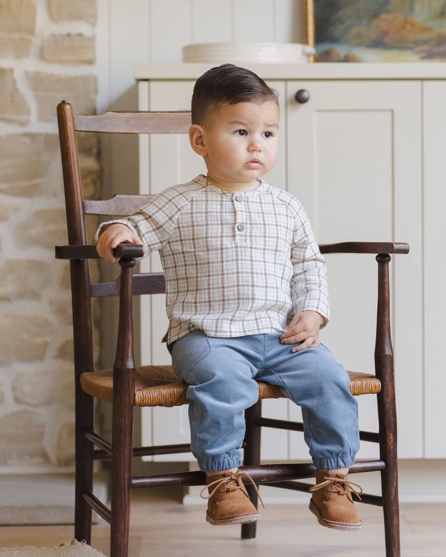 Blue Plaid Zion Shirt