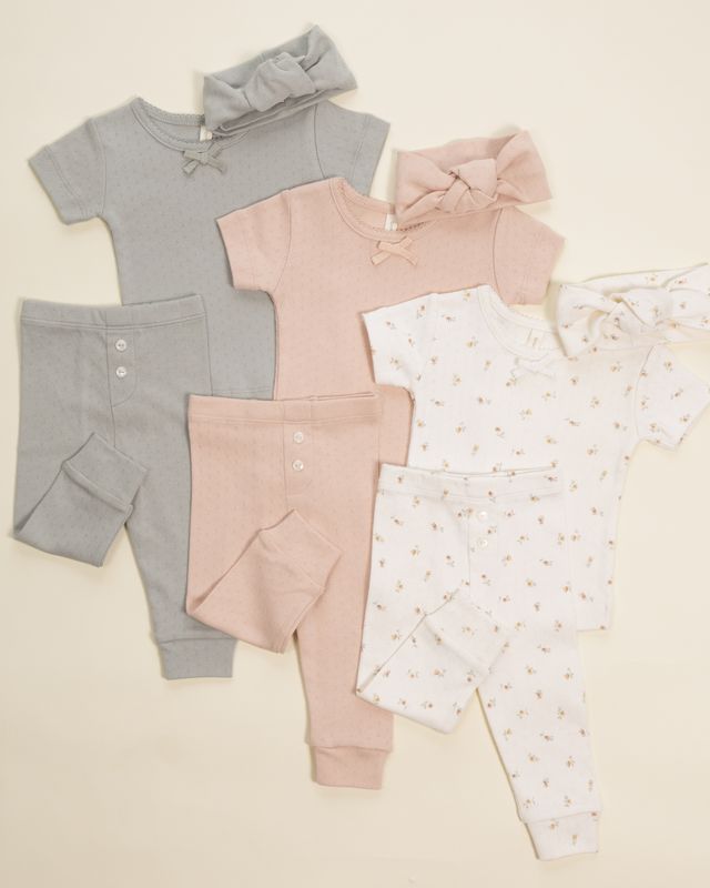 Petit Fleur Pointelle Knotted Headband