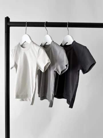 Grey Elevated Tee 3-Pack