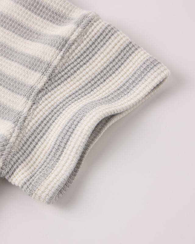 Sky Stripe Waffle Tee + Short Set