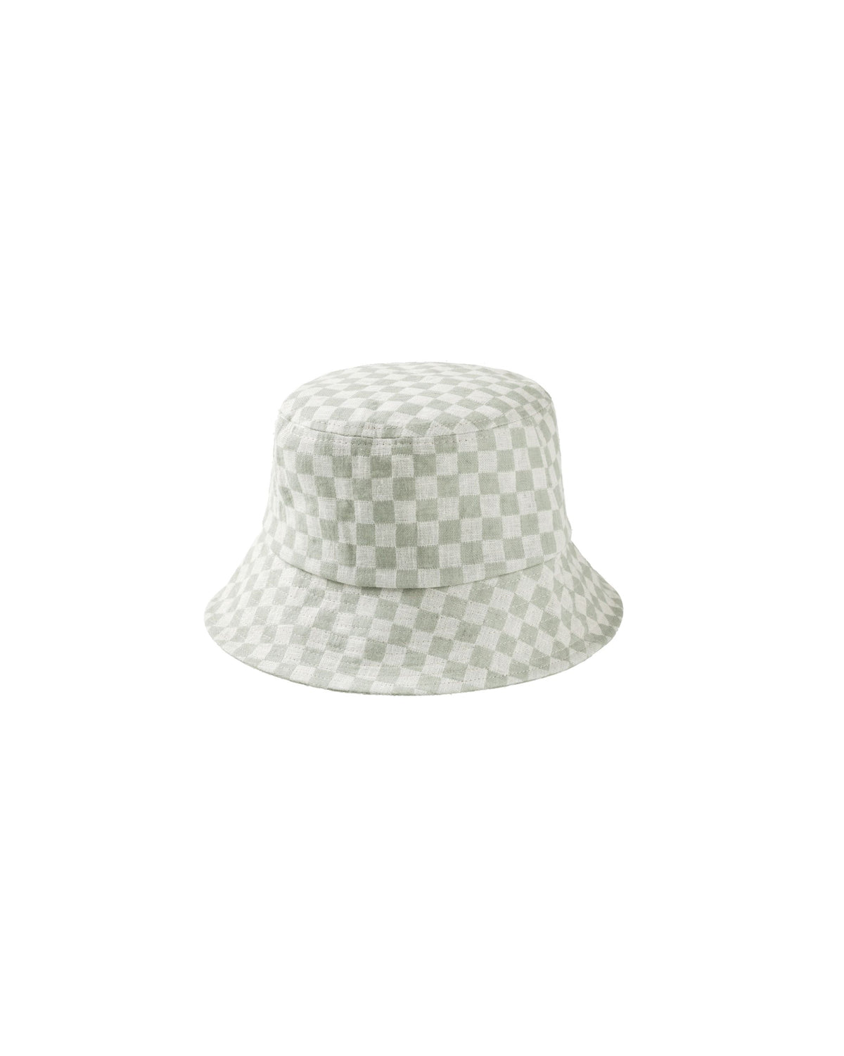 Sage Check Bucket Hat