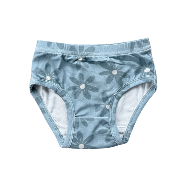 Blue Daisy Bamboo Underwear