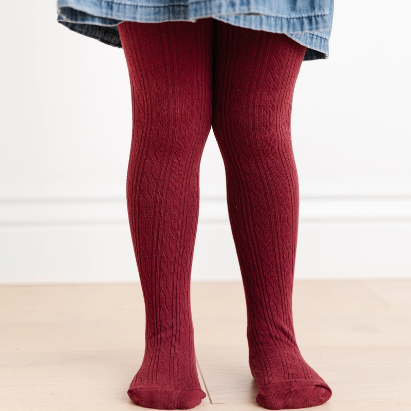 Cable Knit Tights