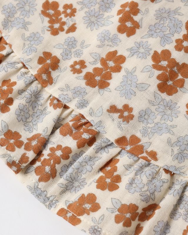 Americana Floral Butterfly Top + Bloomer Set
