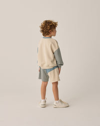 Eucalyptus Color Block Sweatshirt