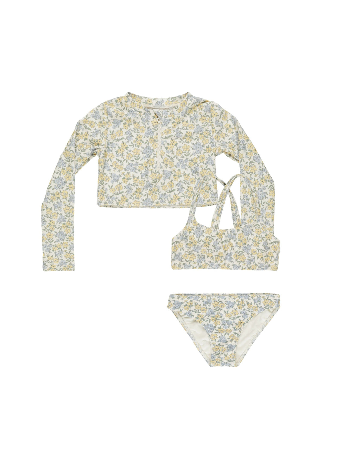 Bloom Crop Rashguard Set