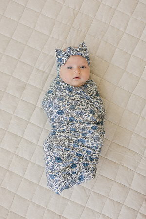 Bluebell Bamboo Swaddle