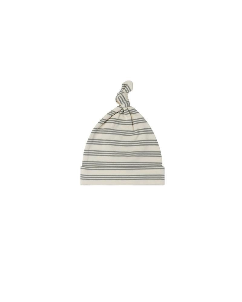 Basil Stripe Knotted Hat