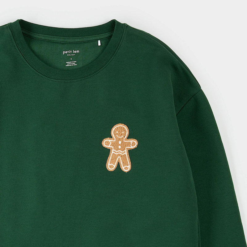 Women's Gingerbread Embroidered Pullover