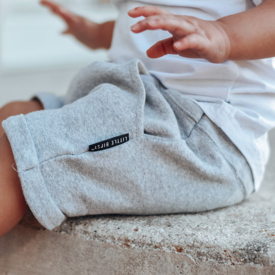 Adult Waffle Joggers in Pewter by Little Bipsy | Shop Trendy Adult Clothing  at SugarBabies!