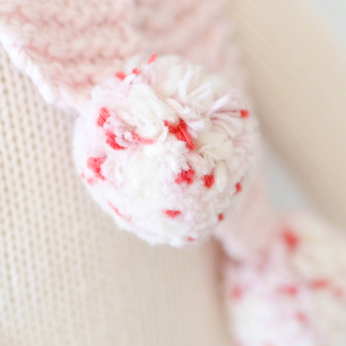 Holly the Snowman Knitted Doll