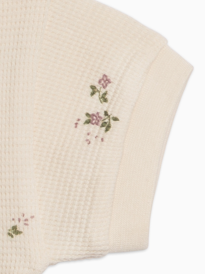 Sylva Floral Waffle Pocket Tee